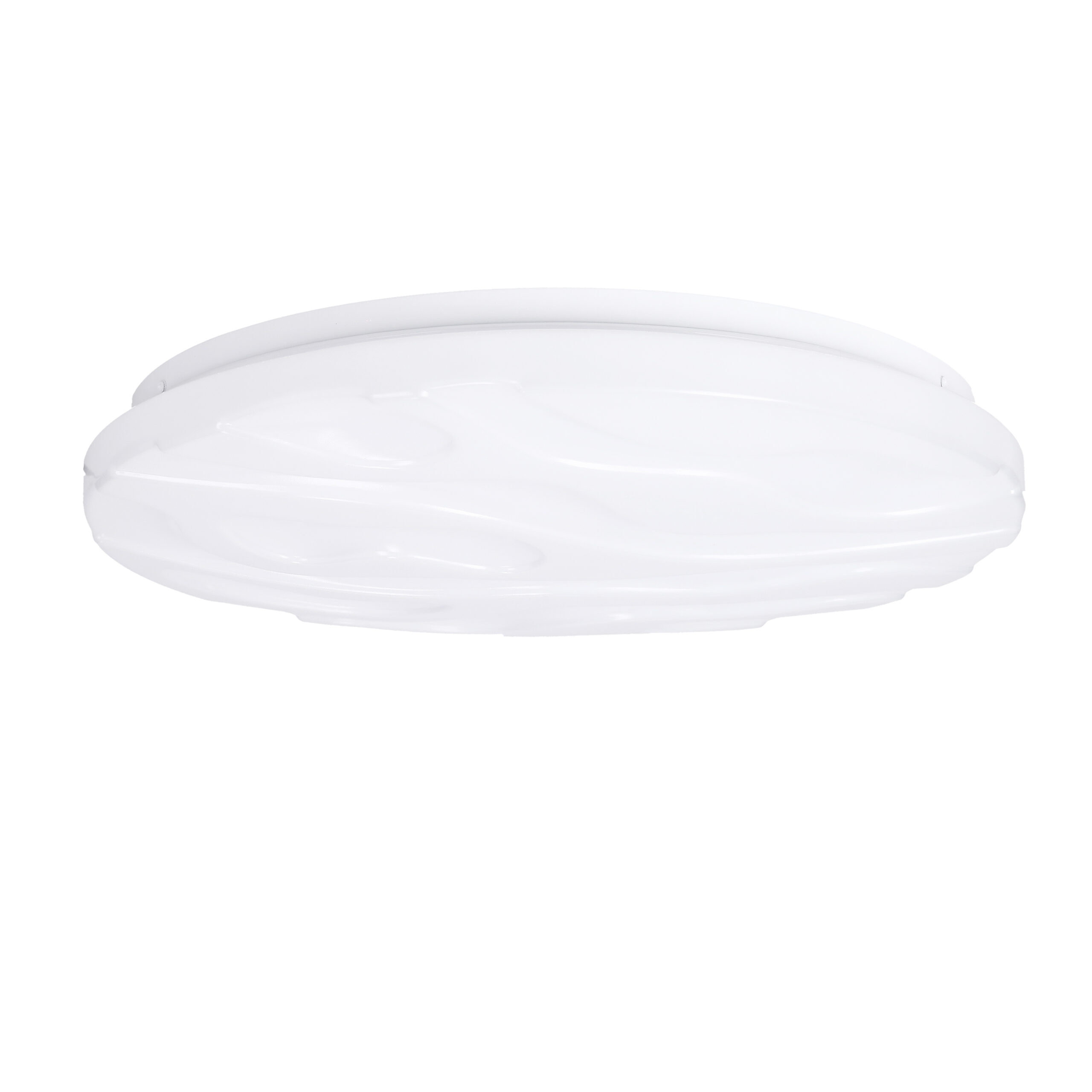 Nevada lampa sufitowa plafon biały 24w led 38,5 cm klosz biały efect sky - obrazek 6