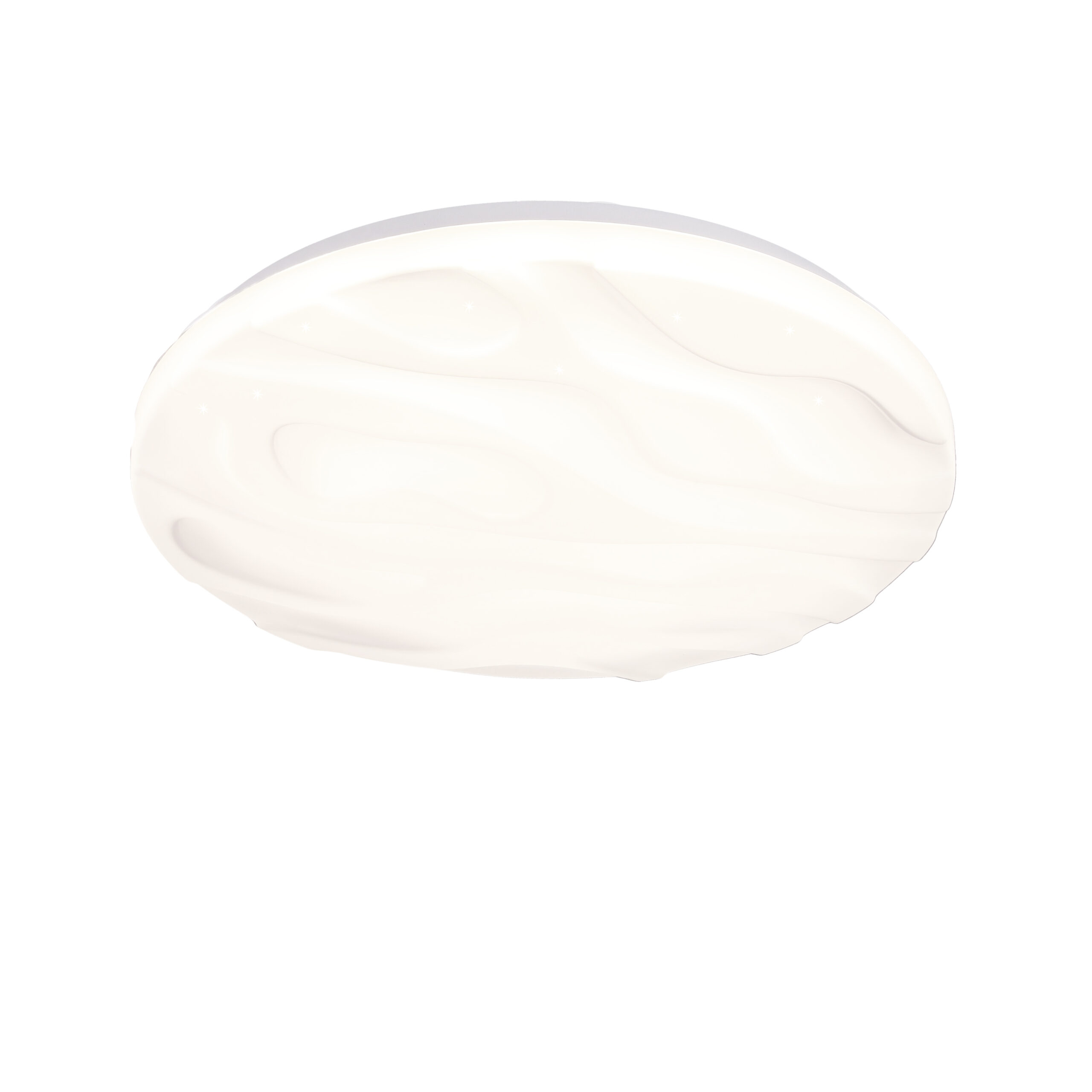 Nevada lampa sufitowa plafon biały 24w led 38,5 cm klosz biały efect sky - obrazek 8