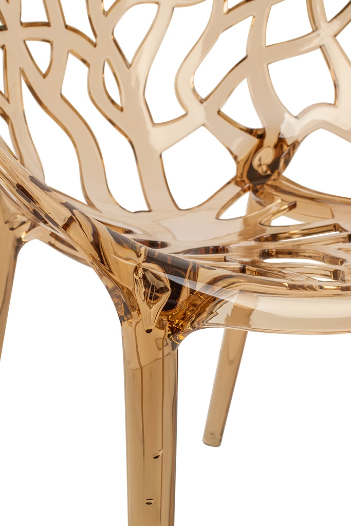 Krzesło KORAL amber - poliwęglan - obrazek 7