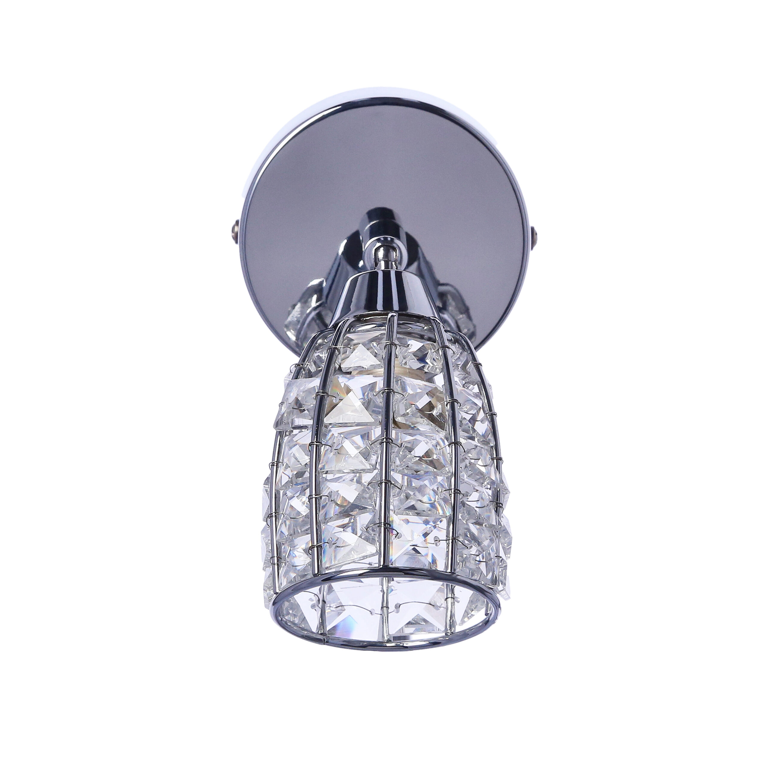 Shiba lampa kinkiet chromowy 1x15w g9 klosz bezbarwny - obrazek 10