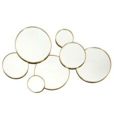 Dekoracja Aindar z okrągłych luster