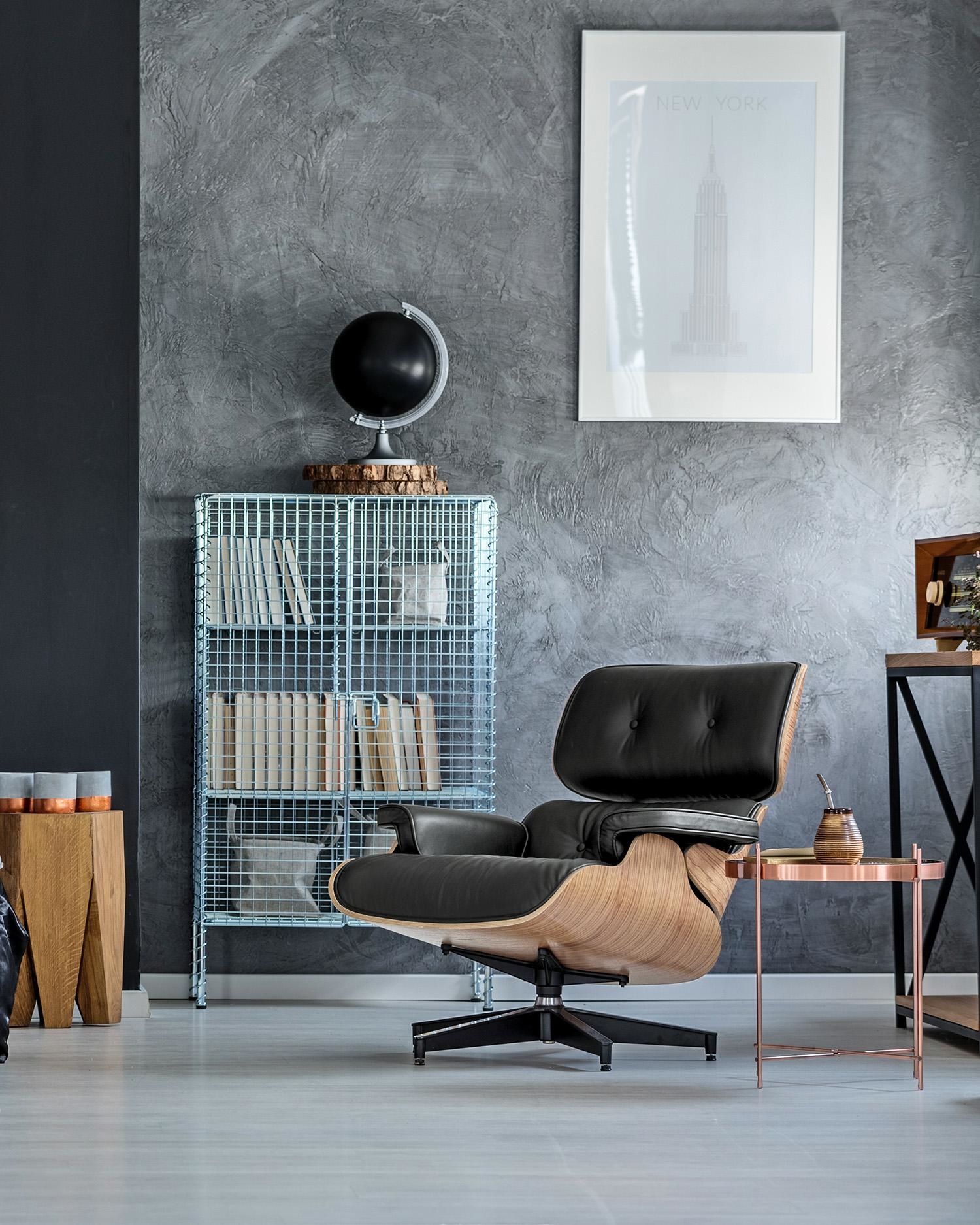 Fotel Vip czarny/walnut/standard base TP - obrazek 16