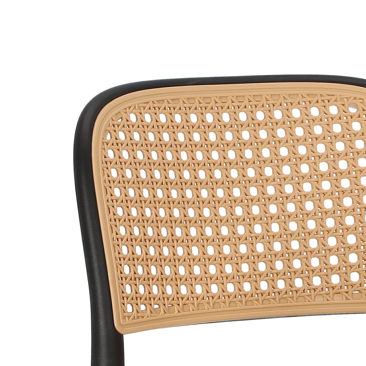 Krzesło barowe Antonio czarne - obrazek 10