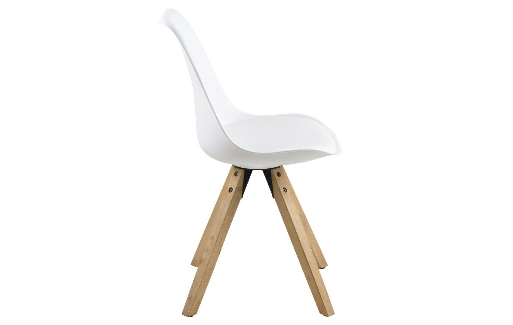Krzesło Dima white/ dąb - obrazek 3
