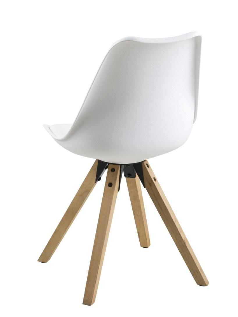 Krzesło Dima white/ dąb - obrazek 6