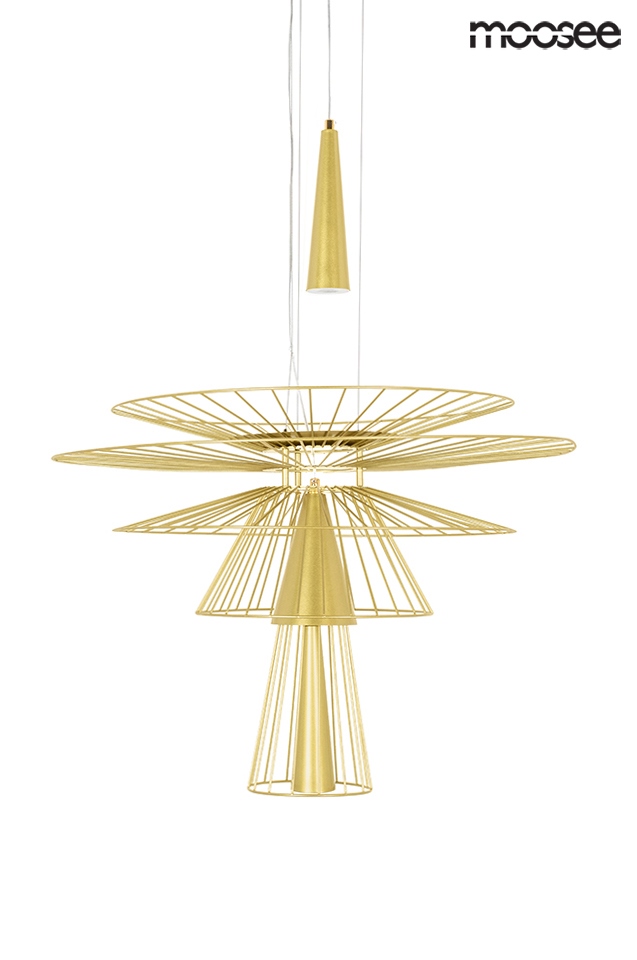 MOOSEE lampa wisząca SESTO złota - obrazek 3
