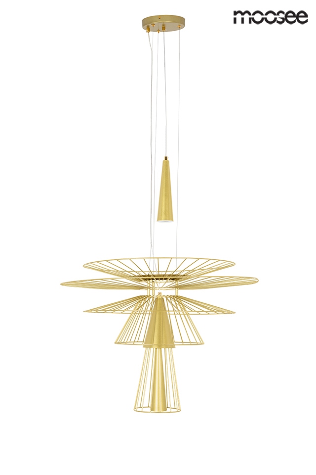 MOOSEE lampa wisząca SESTO złota - obrazek 4