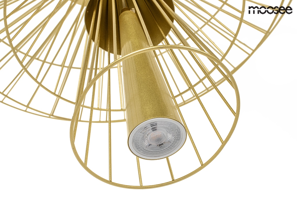 MOOSEE lampa wisząca SESTO złota - obrazek 7