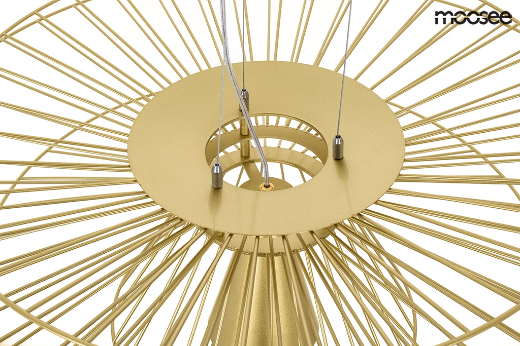 MOOSEE lampa wisząca SESTO złota - obrazek 8