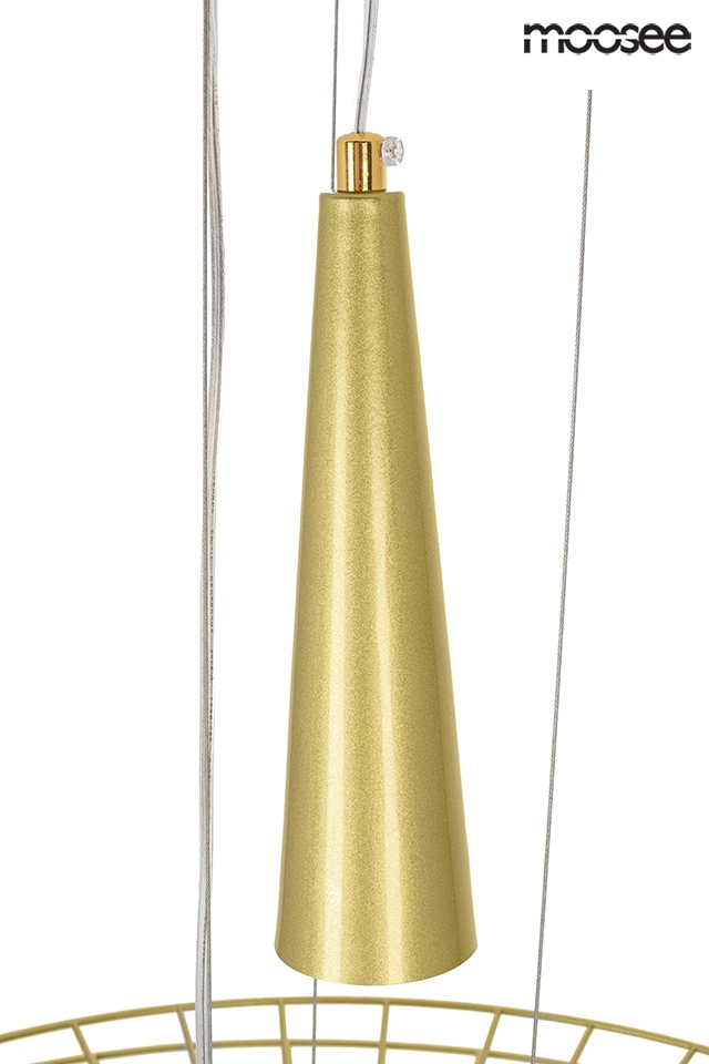 MOOSEE lampa wisząca SESTO złota - obrazek 11