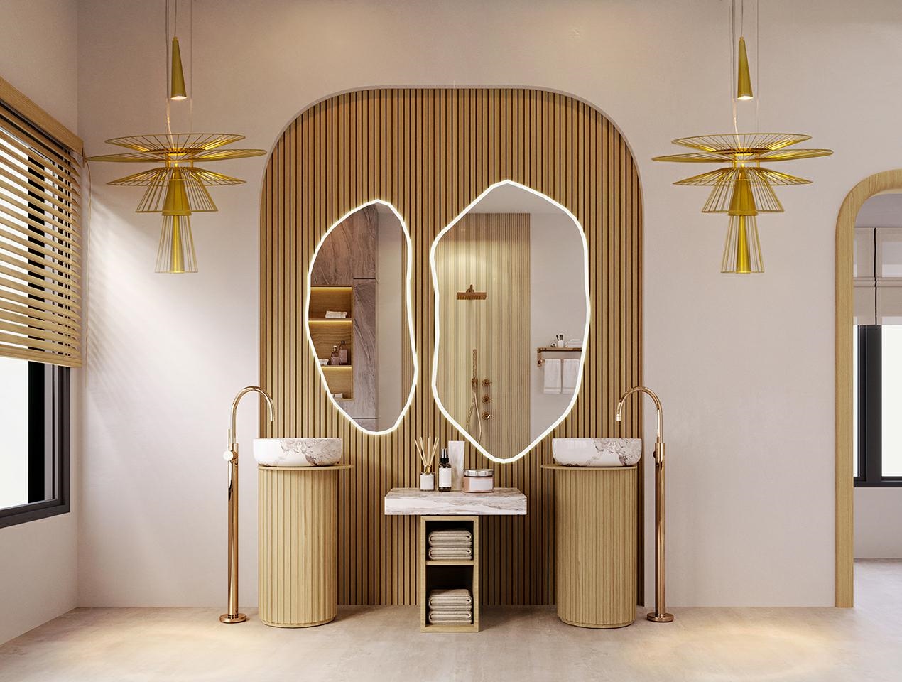 MOOSEE lampa wisząca SESTO złota - obrazek 14