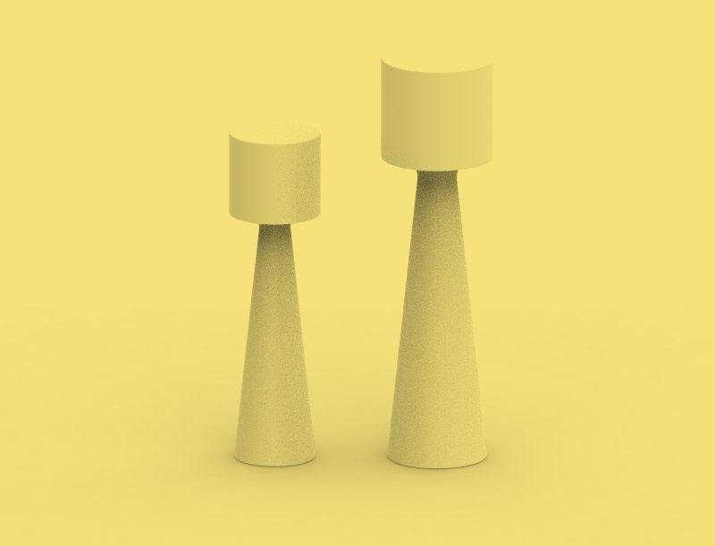 NEW GARDEN lampa ogrodowa GRACE 140 BATTERY biała - obrazek 8