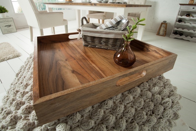 INVICTA stolik CHIANO 40 cm akacja - obrazek 3