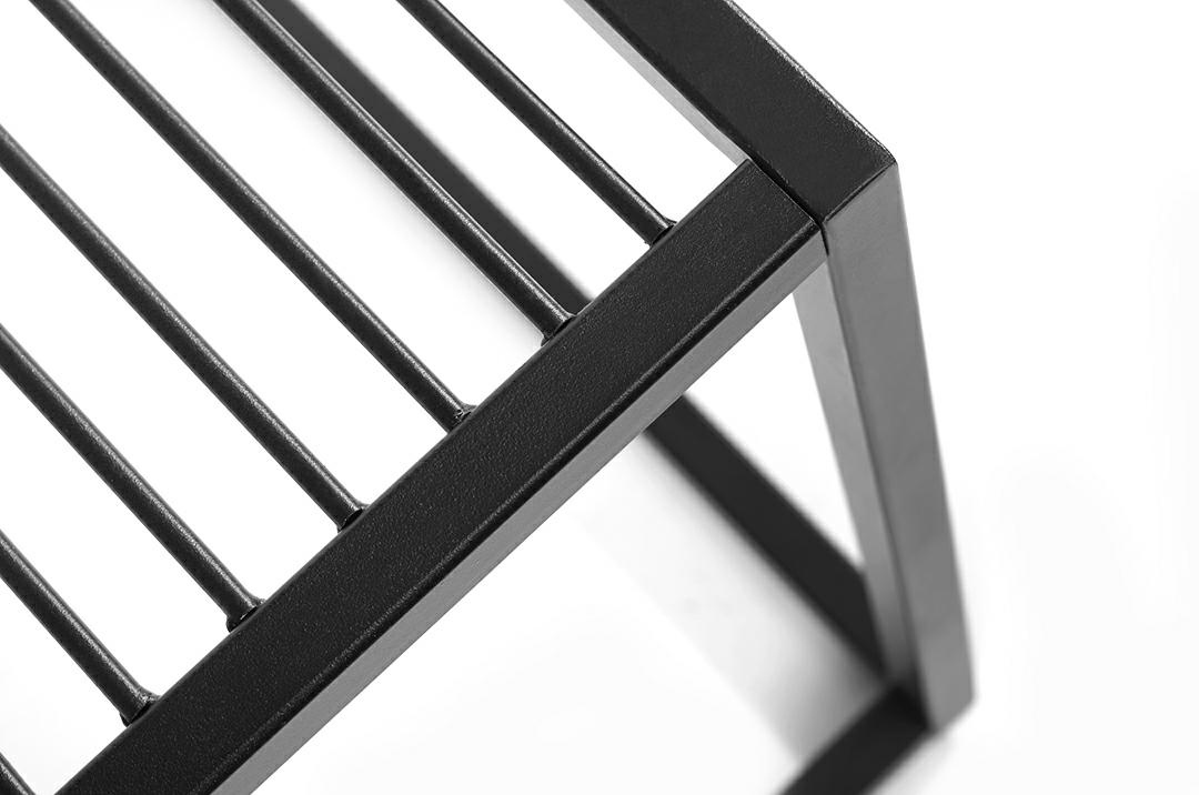 Stolik GALLER dąb - gazetnik, MDF, metal - obrazek 7