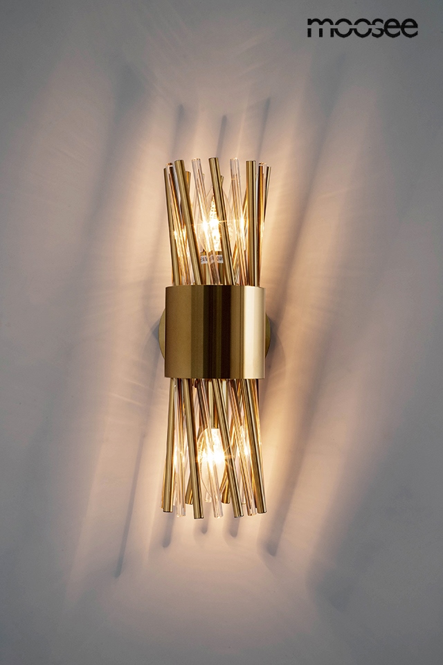 MOOSEE lampa ścienna LORENZO złota - obrazek 4