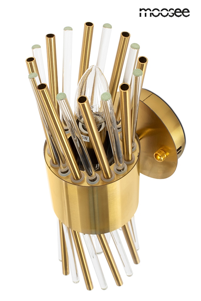 MOOSEE lampa ścienna LORENZO złota - obrazek 7