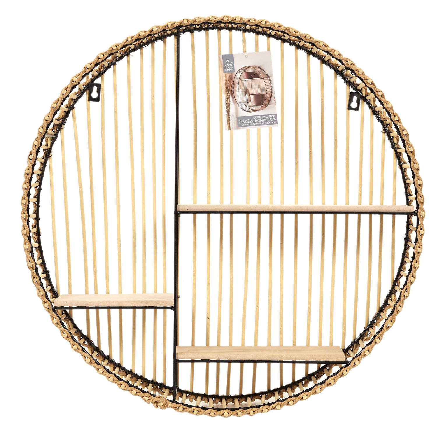 Półka Bali boho okrągła wisząca - obrazek 4