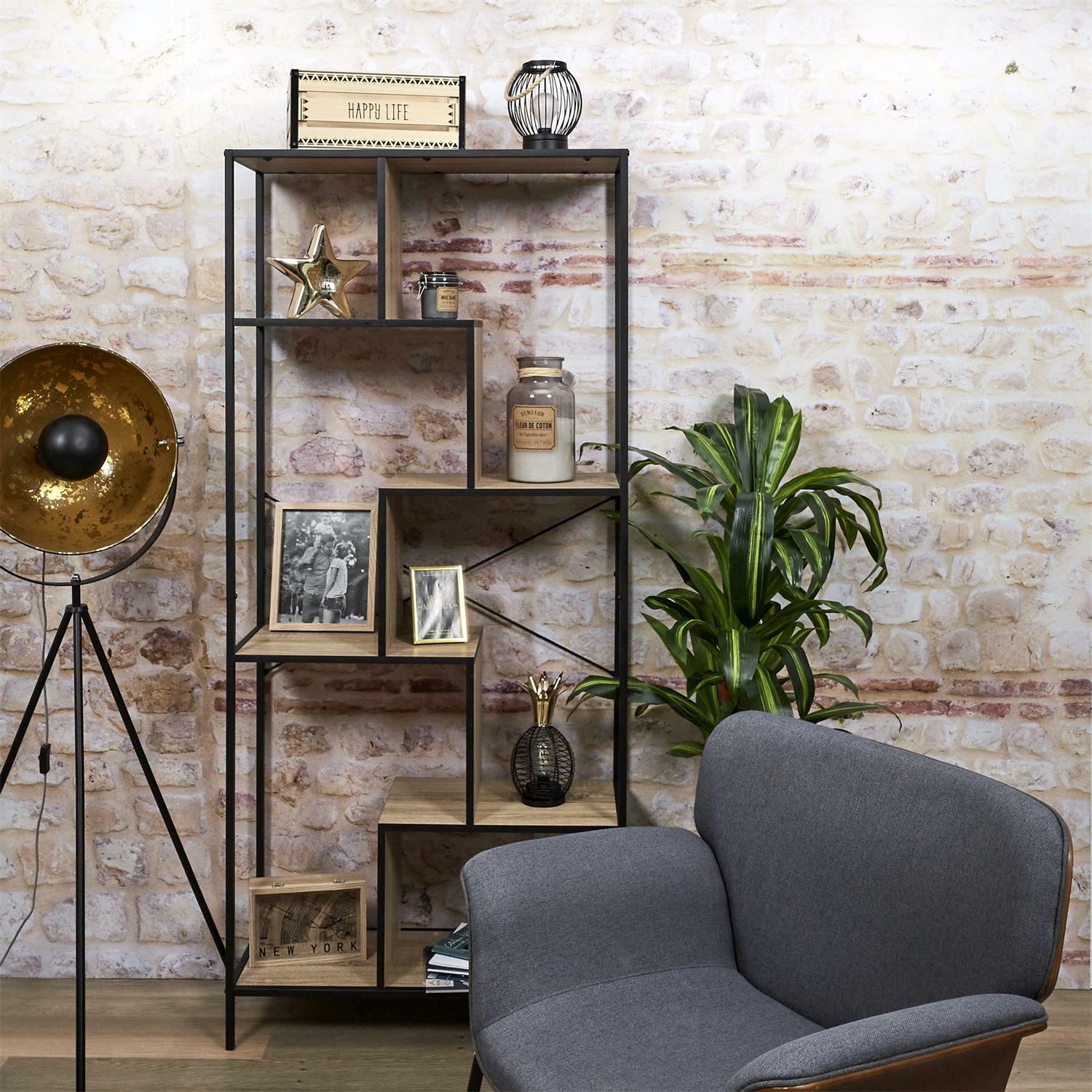 Regał Rack L czarny - obrazek 7