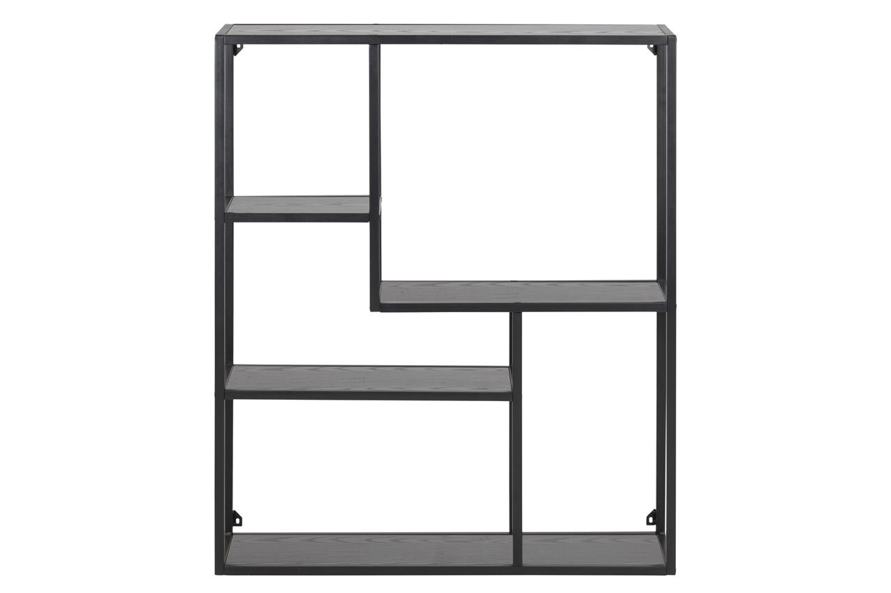 Regał Seaford VIII czarny - obrazek 3