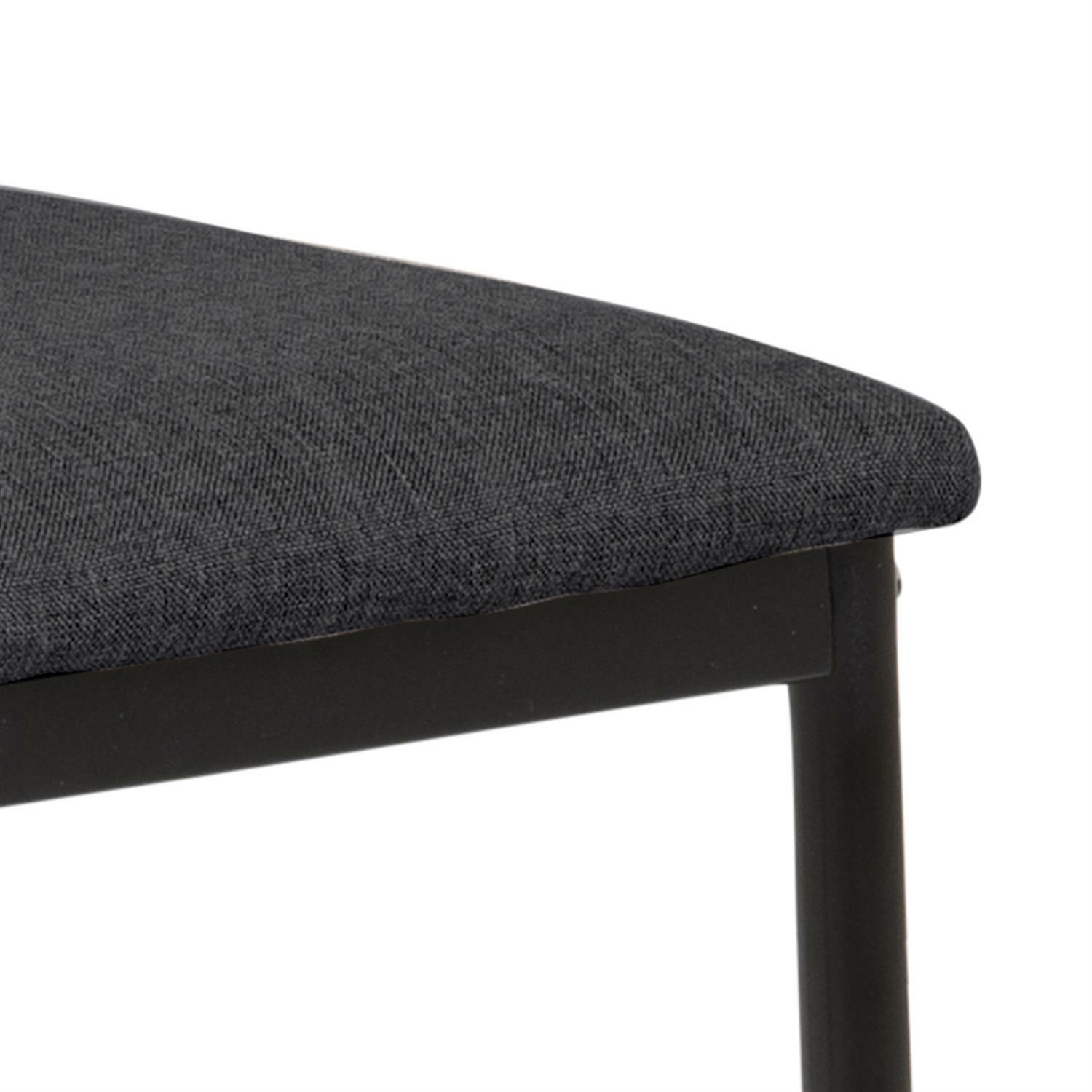 Stołek barowy Demina low grey - obrazek 9