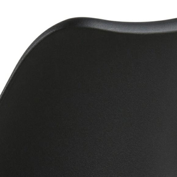 Stołek barowy Dima czarny wood - obrazek 7