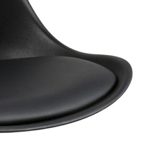 Stołek barowy Dima czarny wood - obrazek 11