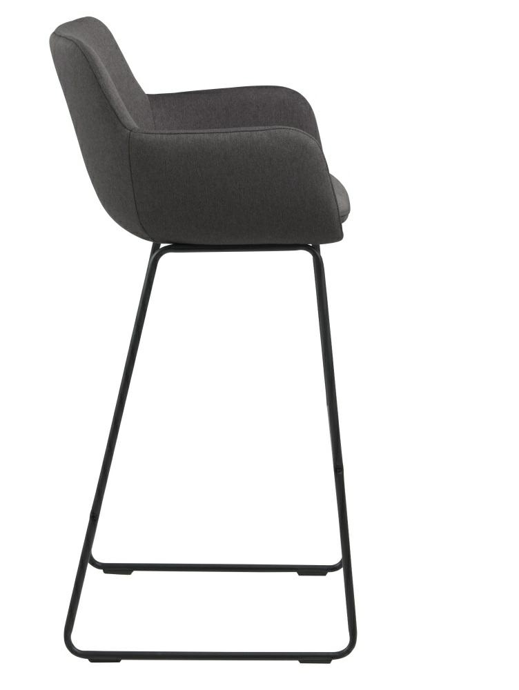 Stołek barowy Lisa dark grey - obrazek 3