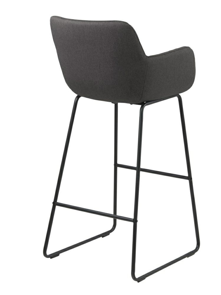 Stołek barowy Lisa dark grey - obrazek 4