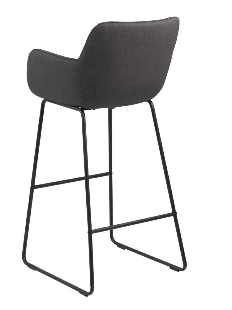 Stołek barowy Lisa dark grey - obrazek 6