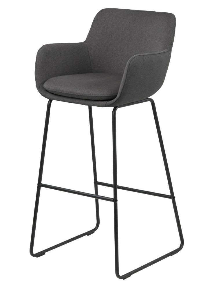 Stołek barowy Lisa dark grey - obrazek 8