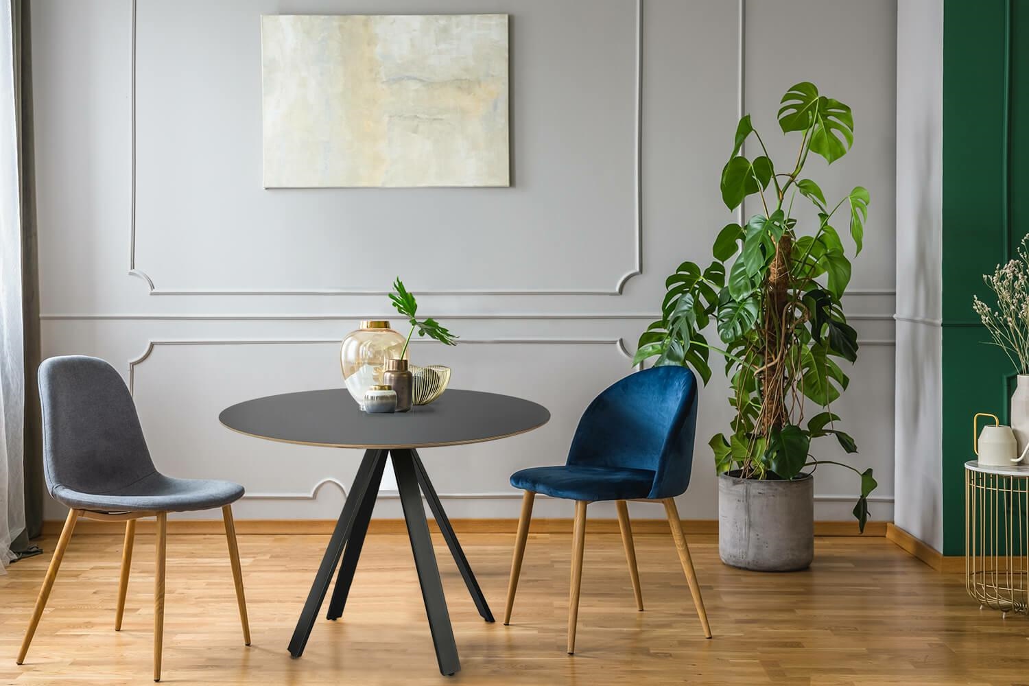 Stół Mezzanotte 60cm czarny - obrazek 6