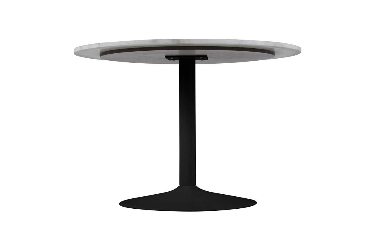 Stół Tarifa biały marmur czarna podstawa - obrazek 5