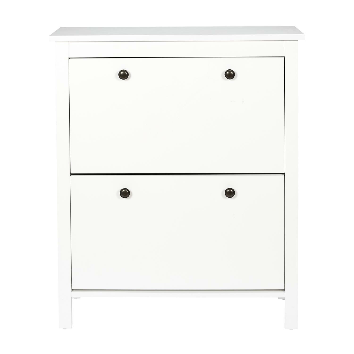 Szafka na buty Meubl biała - obrazek 9