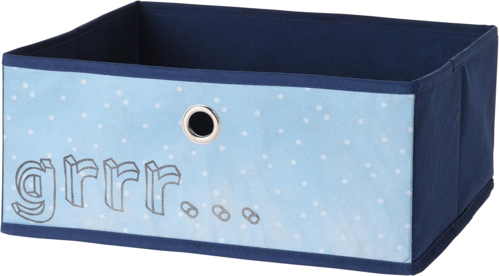 Szafka Oland dziecięca z 2 szufladami niebieska - obrazek 3