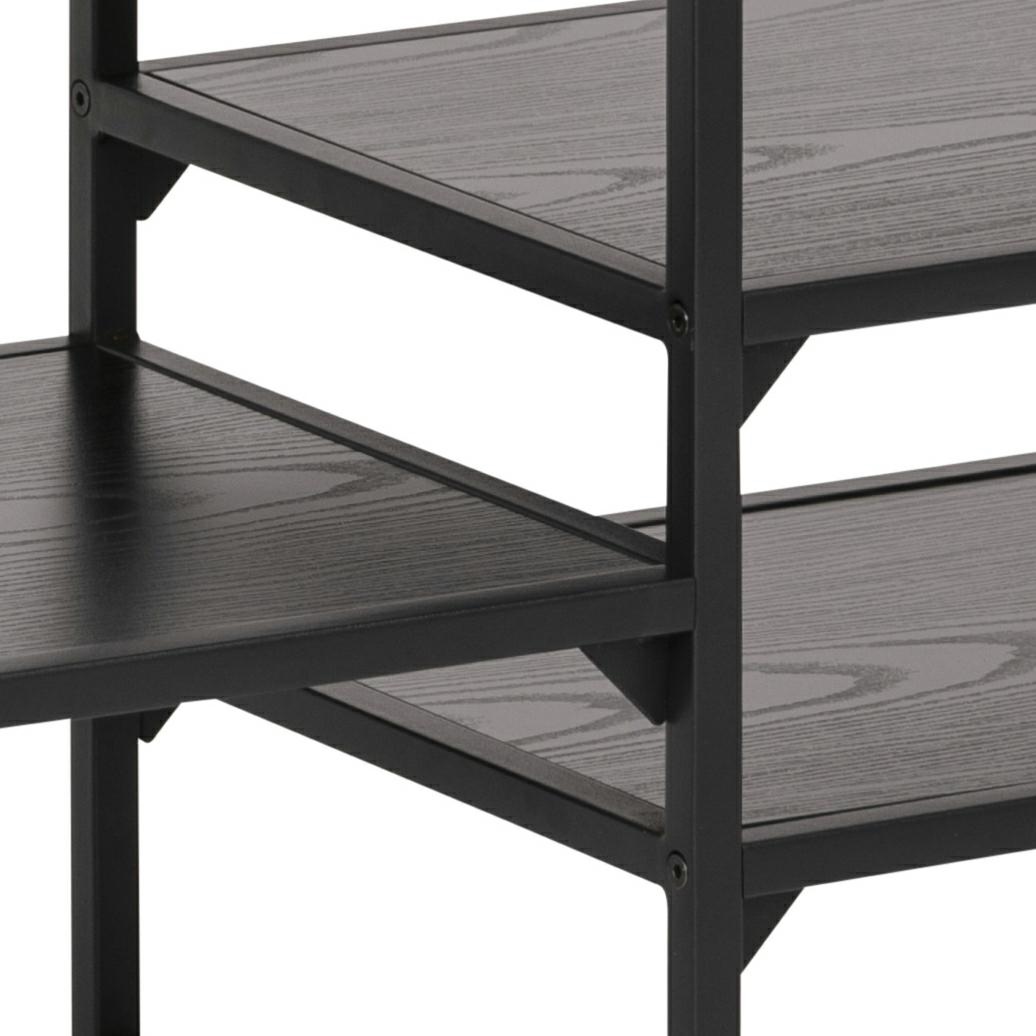 Szafka RTV Seaford czarny - obrazek 7