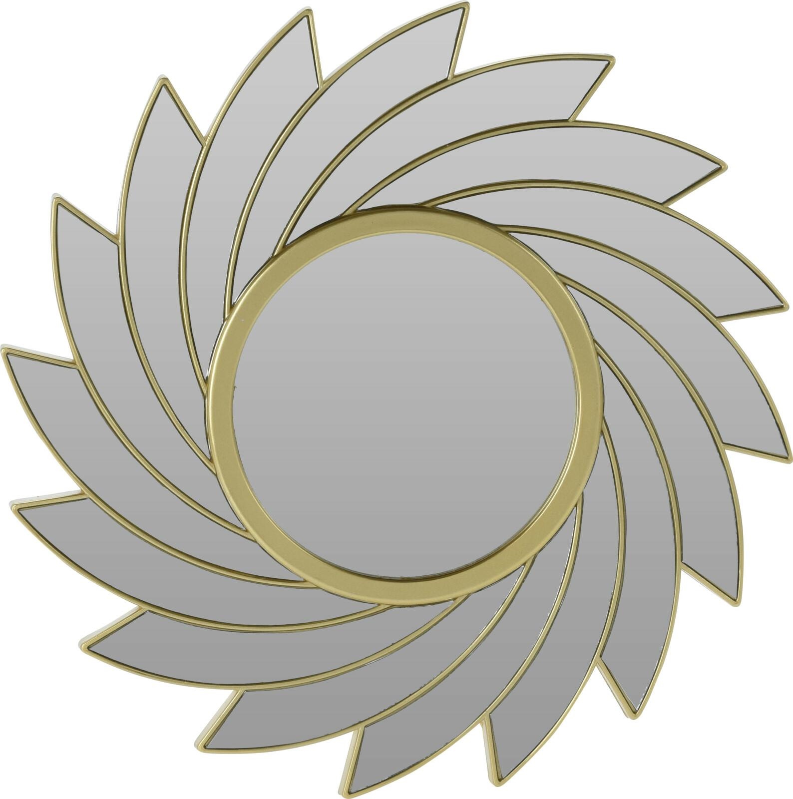 Zestaw 3 luster Rowley złote - obrazek 3