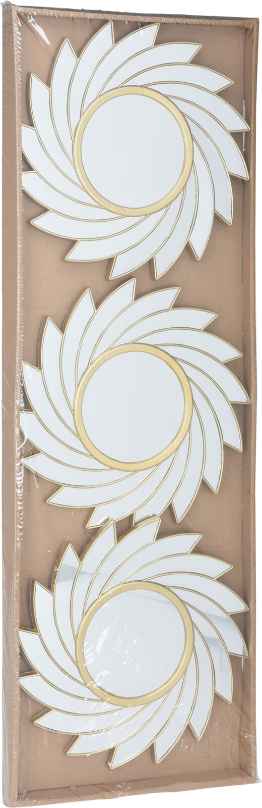 Zestaw 3 luster Rowley złote - obrazek 4