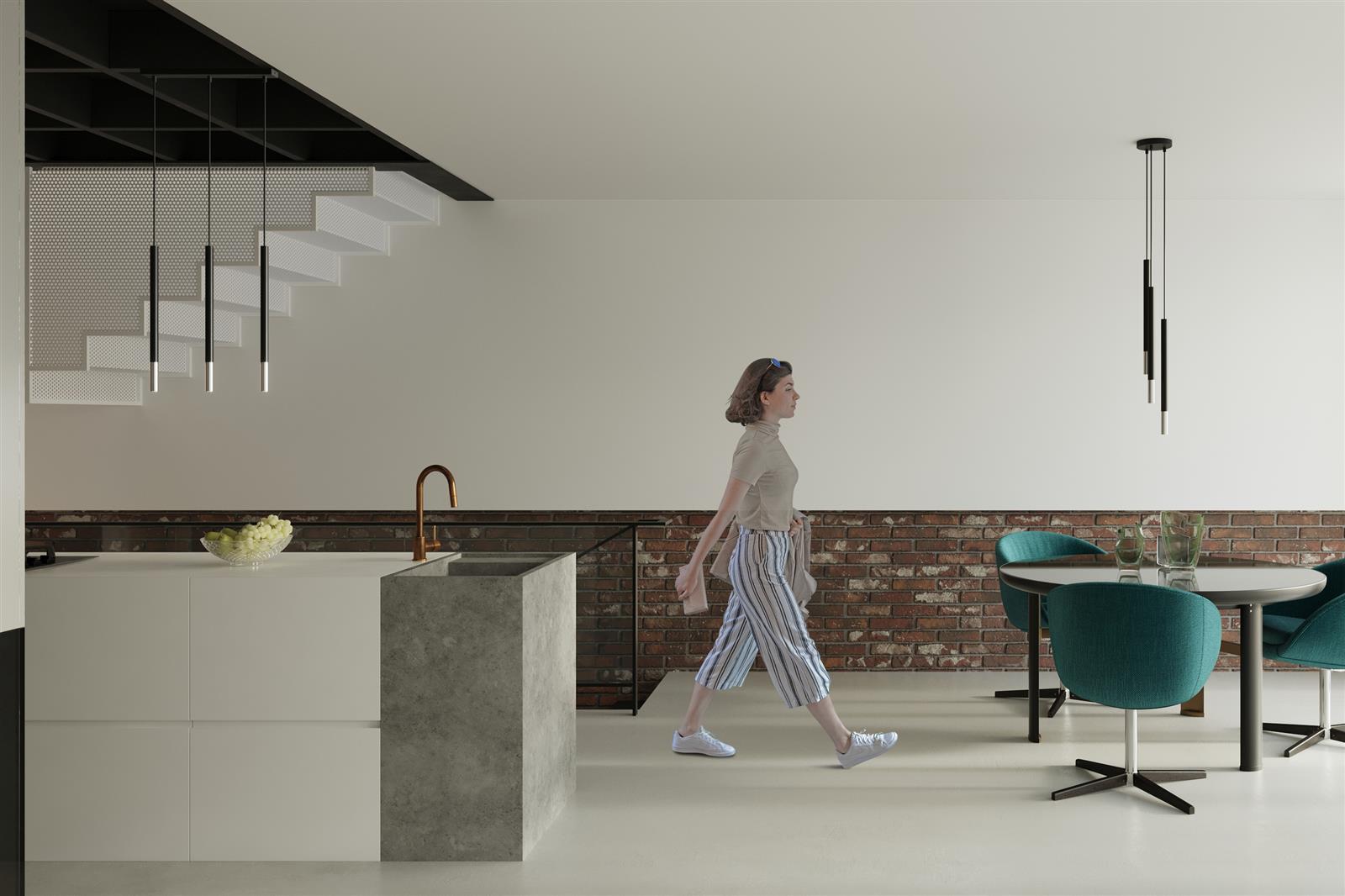 Lampa wisząca MOZAICA 3L czarny/chrom - obrazek 8