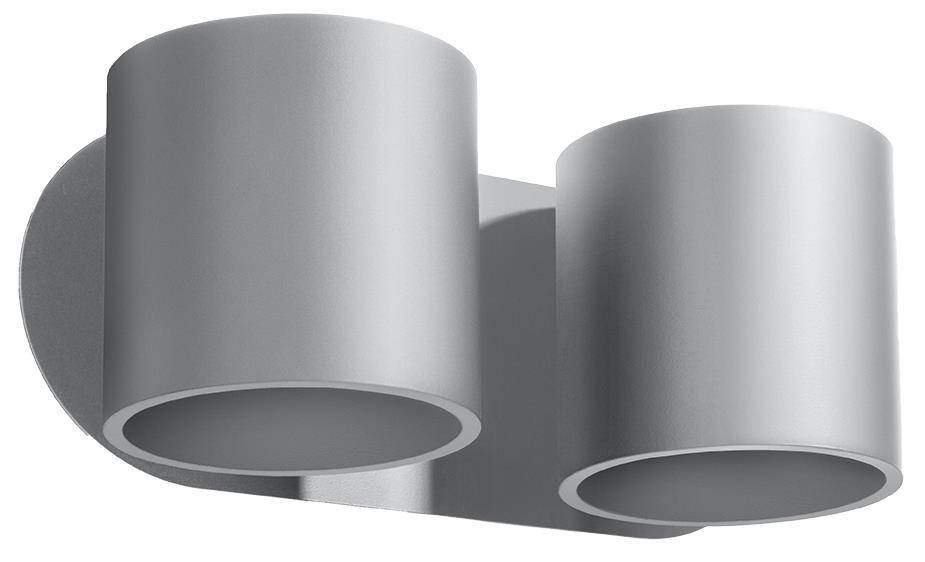 Kinkiet ORBIS 2 szary - obrazek 4