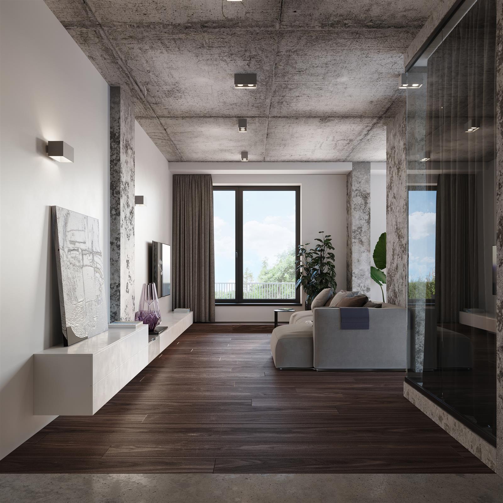 Plafon QUAD MAXI szary - obrazek 5