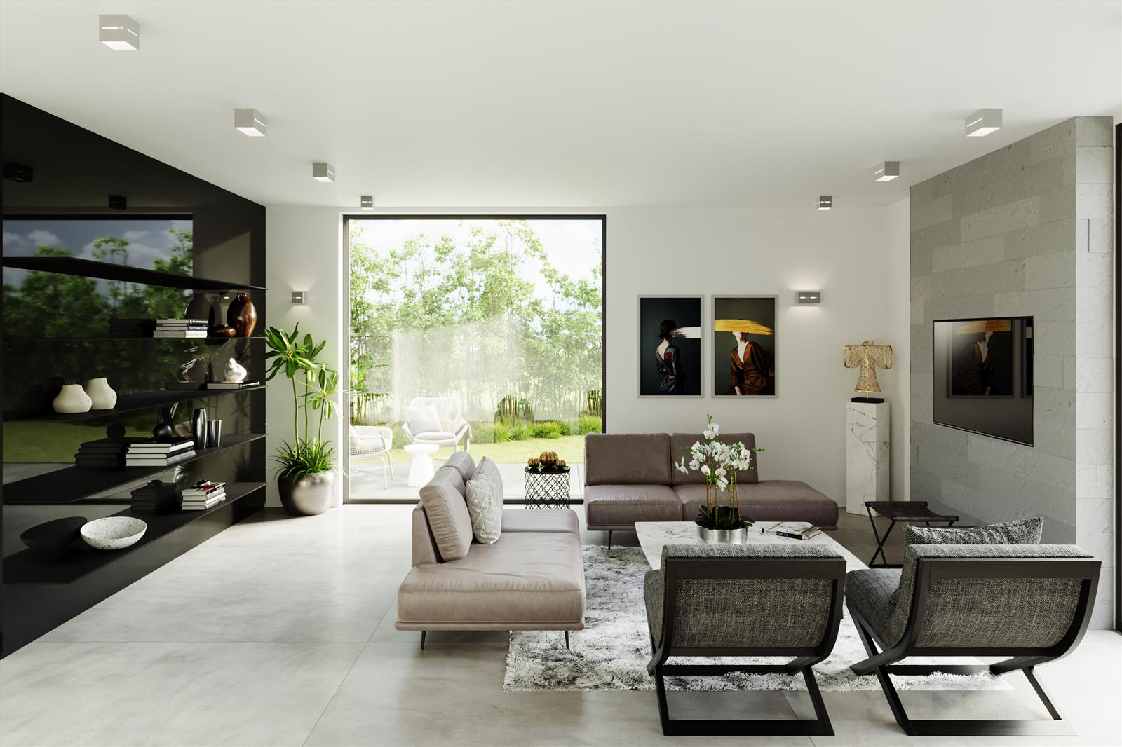 Plafon LOBO MAXI szary - obrazek 8