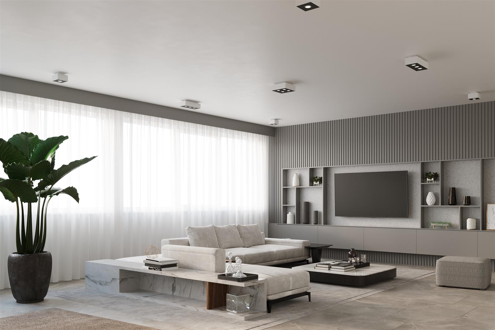 Plafon MONO 1 biały - obrazek 7