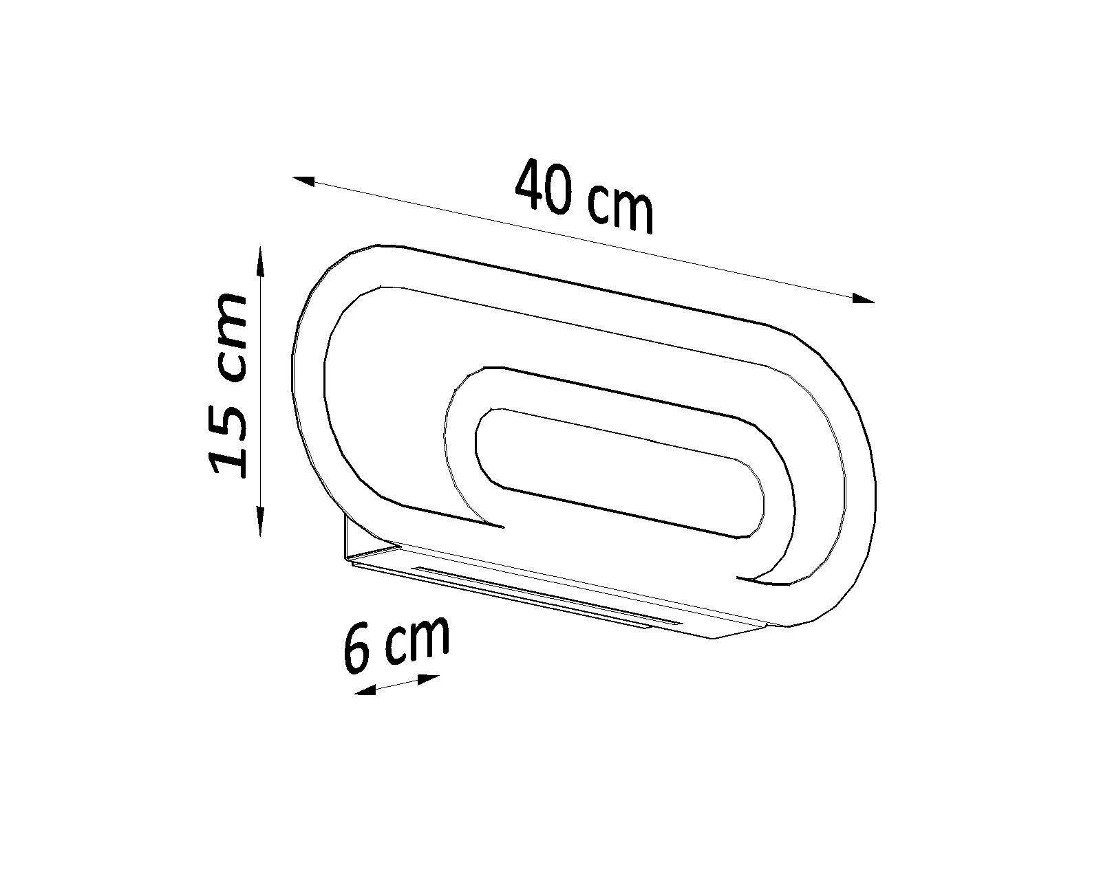 Kinkiet SACCON biały - obrazek 9