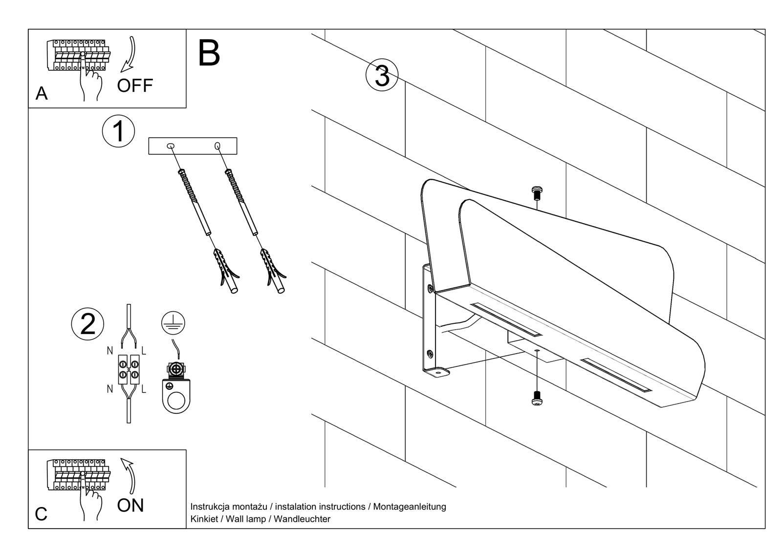 Kinkiet BASCIA biały - obrazek 9