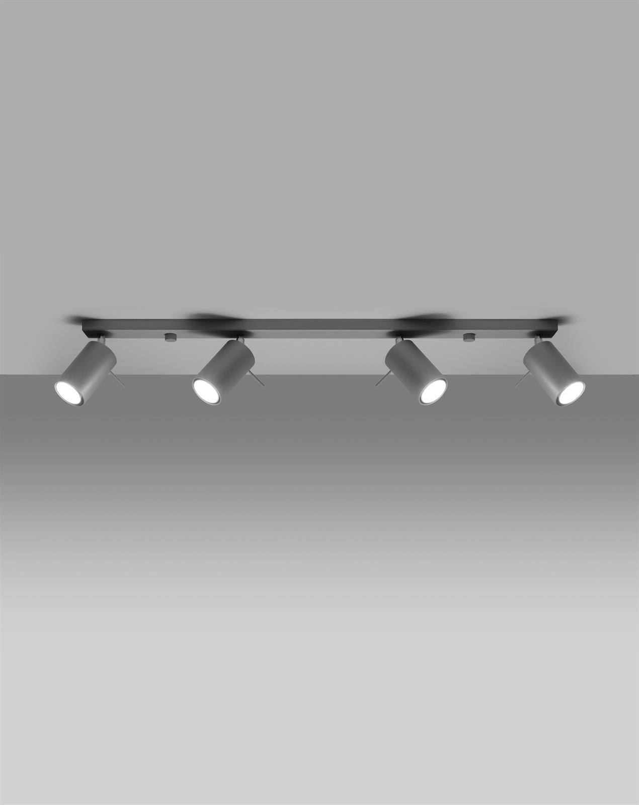 Plafon RING 4L szary - obrazek 3