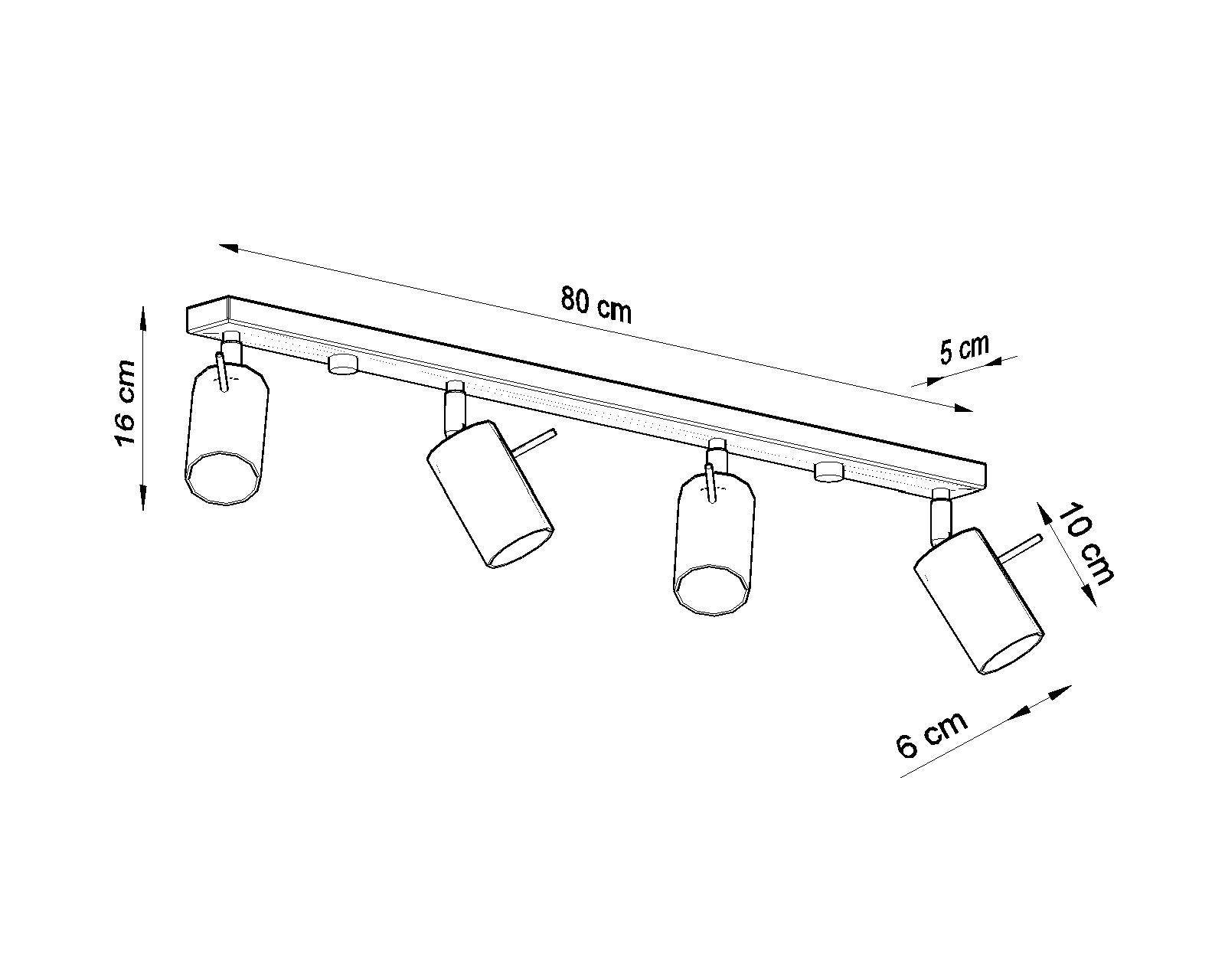 Plafon RING 4L szary - obrazek 8