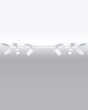 Plafon RING 6L biały