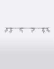 Plafon RING 6L szary