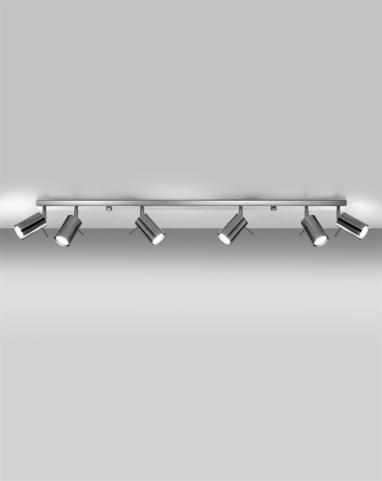 Plafon RING 6L chrom - obrazek 3