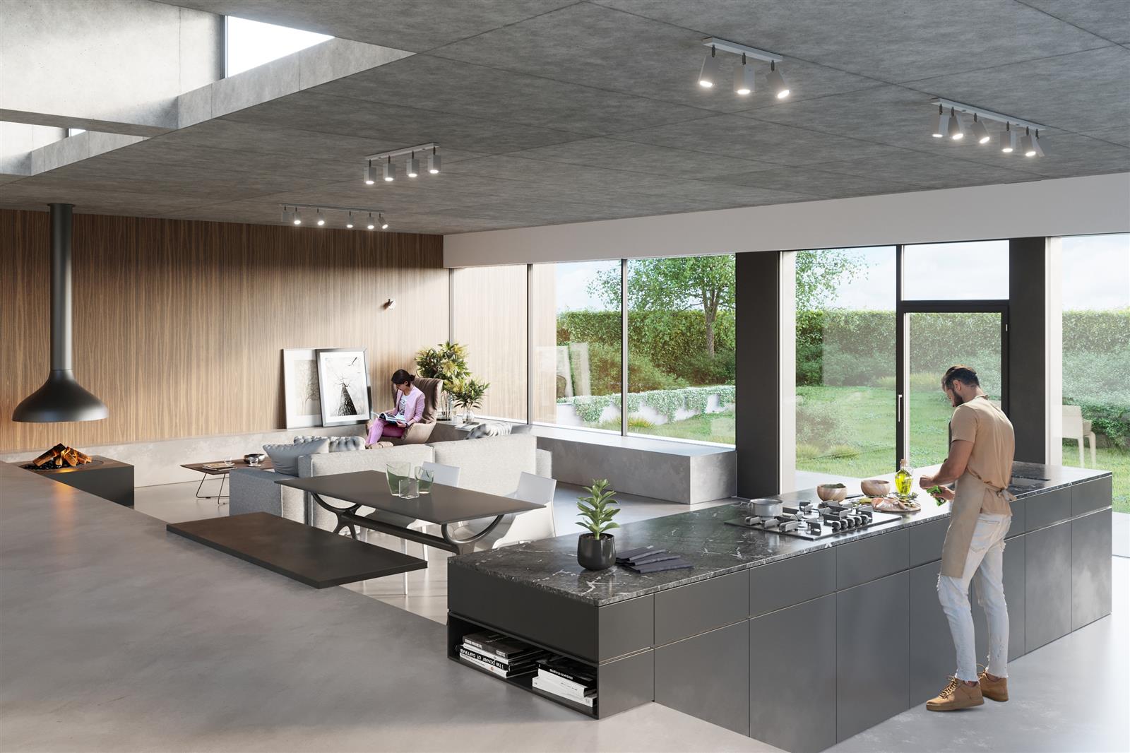 Plafon MERIDA 4L szary - obrazek 7